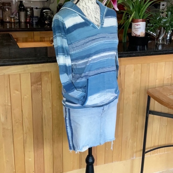 NWT Pistola Jean Cut Off Mini Skirt. 27 - Picture 10 of 16